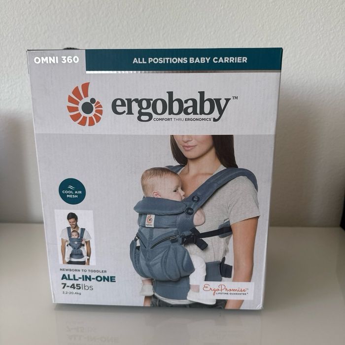 Нови ергономични раници Ergobaby Omni 360 cotton /cool air mesh