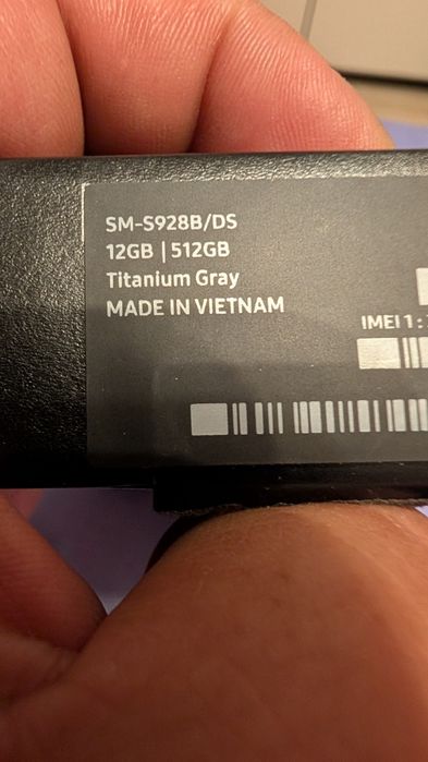 Samsung S24 Ultra Titanium