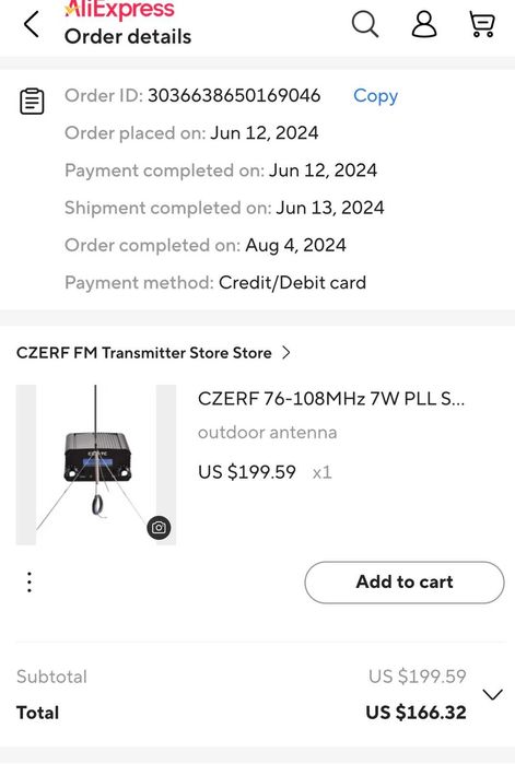 Радио предавател/ трансмитер за CERF 76-109 MhZ FM transmitter