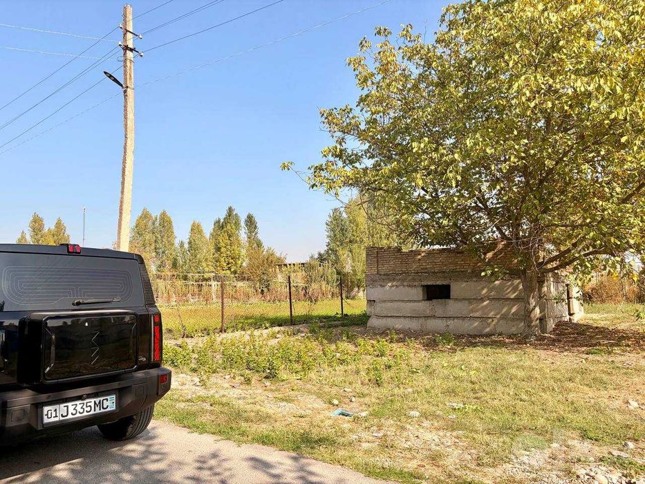 Продаётся участок 14 соток с строением, Уртачирчик, пос. Янгихаёт