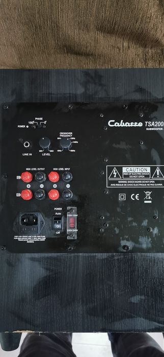 Subwoofer activ Cabasse Tsa 200d mk2