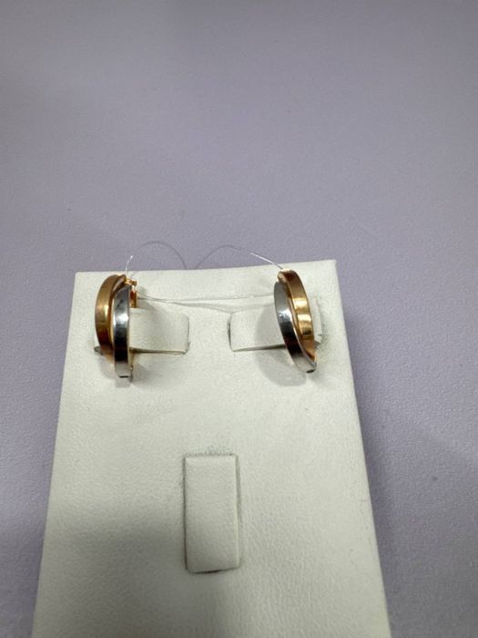 Золотые серьги СР094163