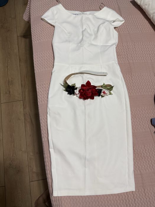 Турецкое белое платье