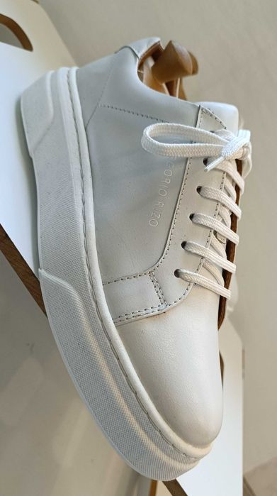 Pantofi sport casual 38 38.5 lucrati manual G. Rizo NOI piele naturala