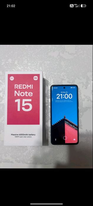 Чисто нов.Xiomi Redmi Note 15