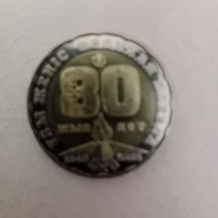 Юбилейная монета «80 лет Победы» — памятная