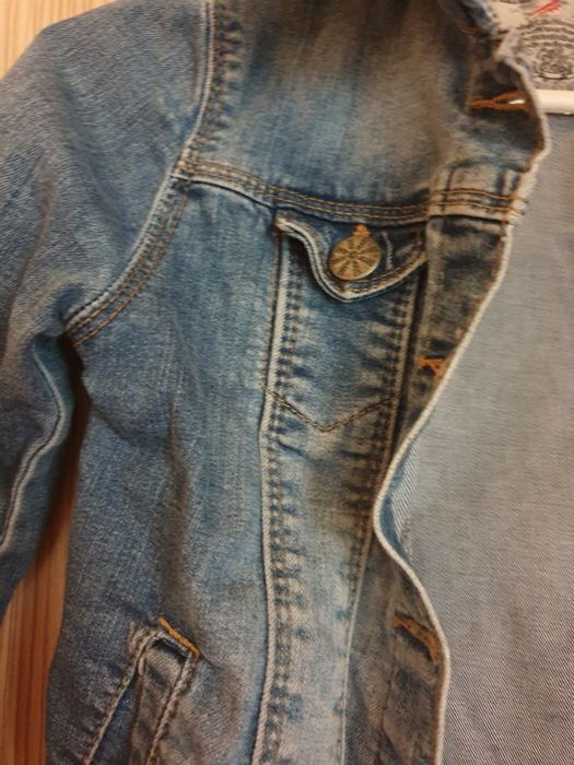 Детско дънково яке ZARA