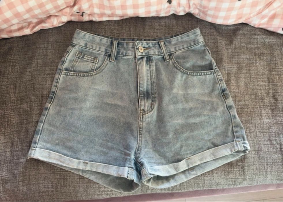 Pantaloni scurti denim