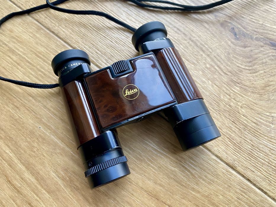 Binoclu Leica Trinovod 8 x 20  "Cherry Wood"