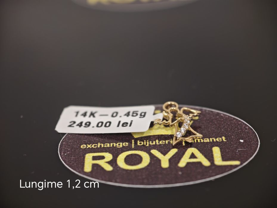Bijuteria Royal: Pandantiv aur 14k 0.45 gr