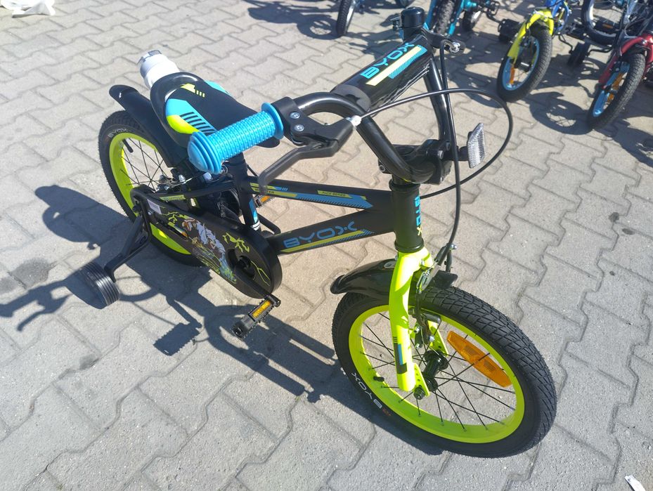 X Детски велосипед 16" MONSTER черен