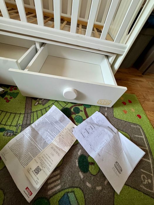 Бебешко Детско Легло Мондо Бяло