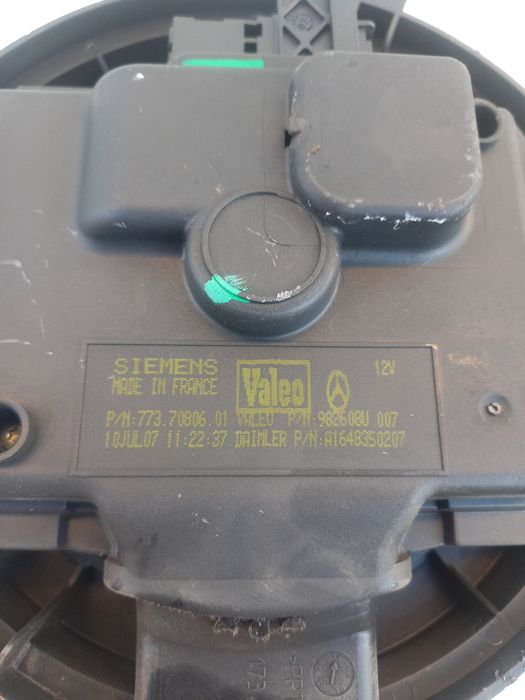 Моторче за парно ML W164