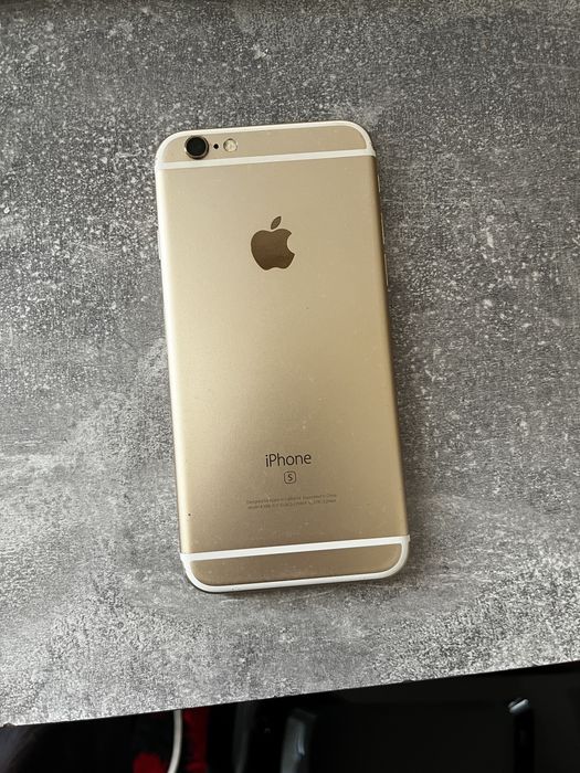 iPhone 6s Gold – funcțional – ecran crăpat