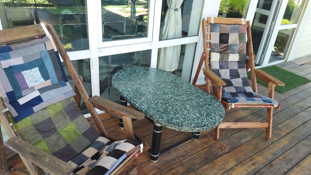 Кресло-шезлонг складной