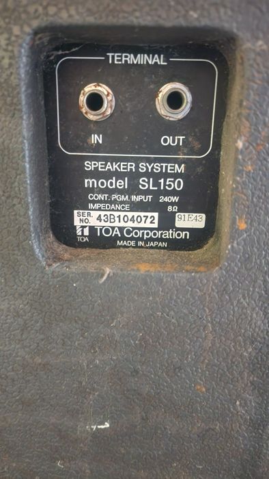 Boxă TOA SL150 de putere