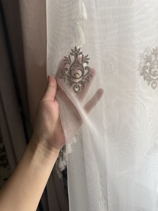 Тюль общий весь набор 2окно