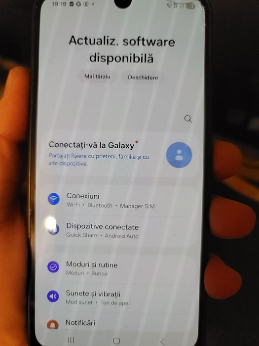 Display original fisurat Samsung A166