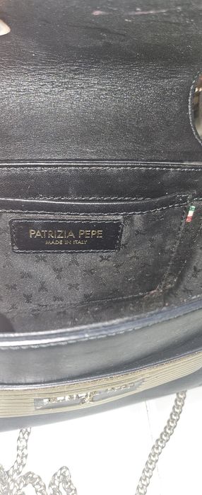 Чанта Patrizia Pepe естествена кожа
