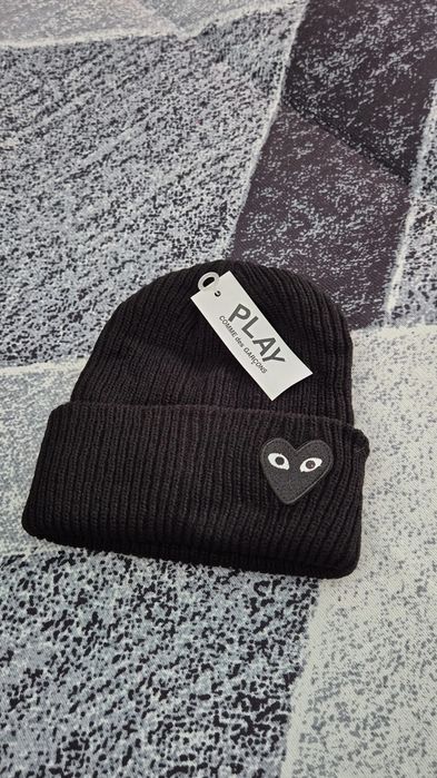 Caciula Comme des Garcons neagra