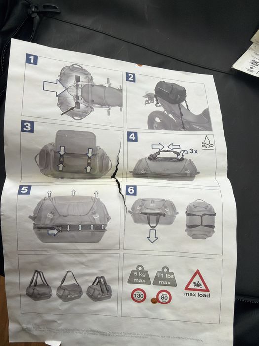 Geanta spate moto BMW