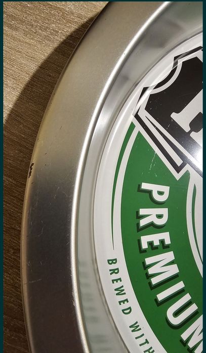 Tava Heineken,metalica,de servit bauturi