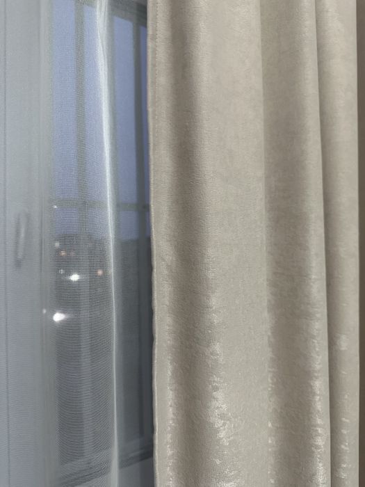 Продам шторы с тюлью