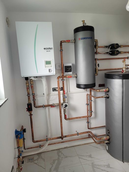 Instalare centrale termice,  sanitare- termice si pompe de caldura