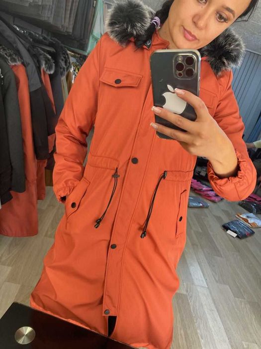 Плащ куртка утепленный