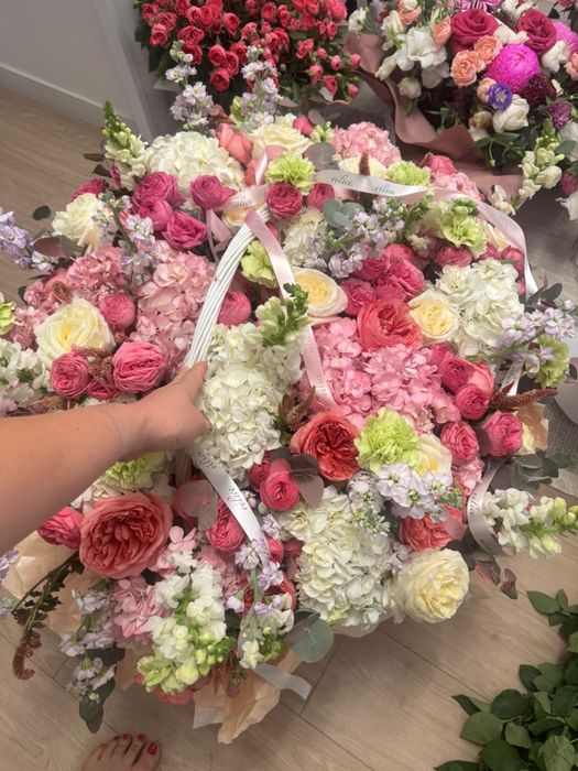 Свежие цветы за пол цены срочно