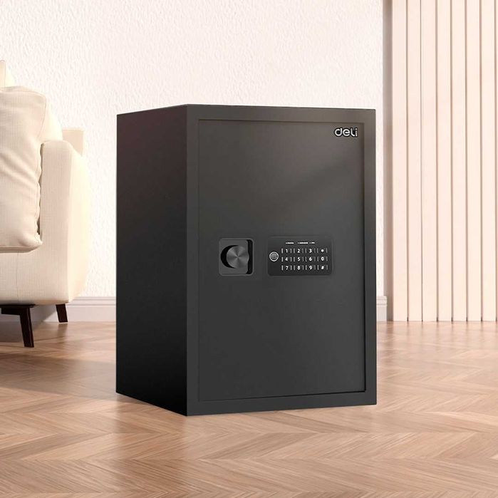 Сейф ET535 Deli, 500х350х330 мм, электронный код+ключ, 16,5 кг
