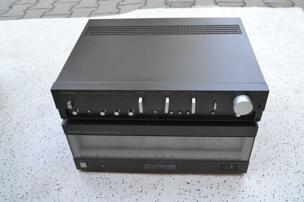 Amplificator putere Technics SE-A 5 MK 2 cu Preamplificator Technics SU-A 6