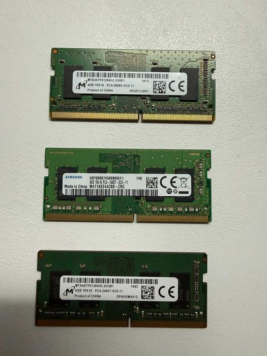 Памет за лаптоп 4GB DDR4 2400/2666MHz