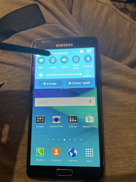 Vand samsung galaxy note 4