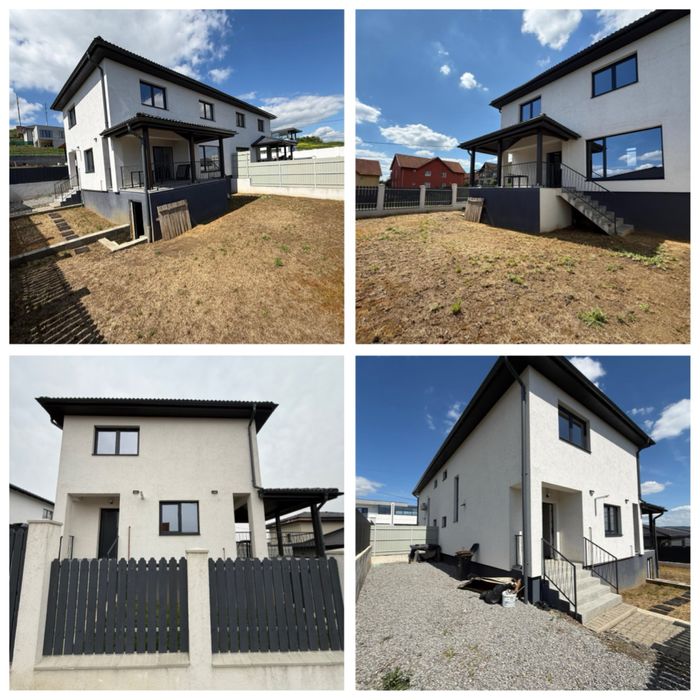 Vand casa tip duplex complet utilata si mobilata premium 127mp utili Sancraiu de Mures
