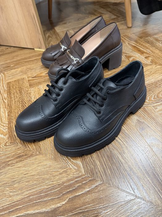 Лоферы новые кожа турция