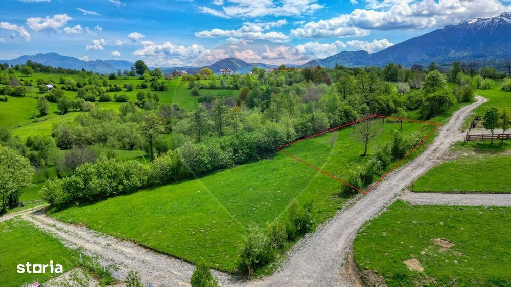Teren 500mp-1000-2000mp, intravilan, intre Bran si Zarnesti (Tohanita)