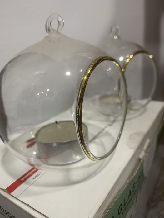 Оригиналне Стъклени Свещници