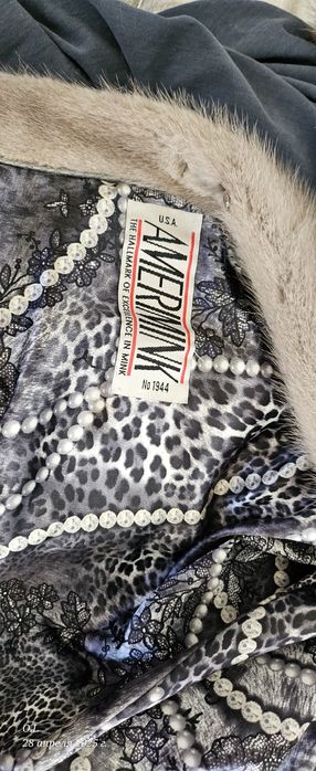 Норковая шуба 46 размер