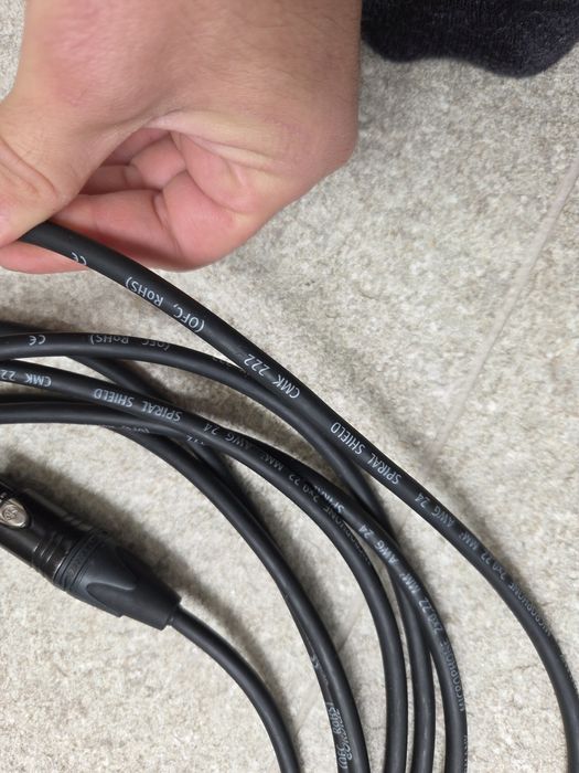 Cablu profesional microfon  xlr Cordial 5M