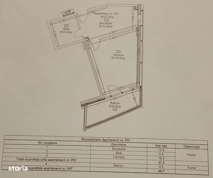 Apartament in complex Wings