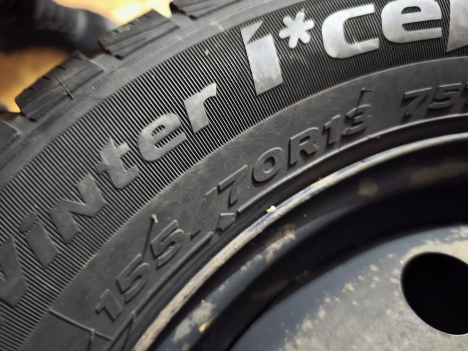 4 бр Зимни Гуми 155/70/13 DOT1722