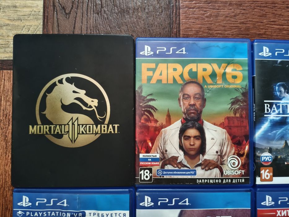 Игры для PS4, PS5, PS VR. Цены в описании