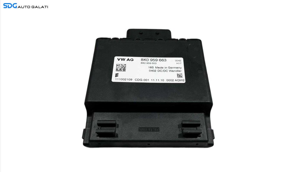 Stabilizator Tensiune Modul Calculator Acumulator Baterie Skoda Octavia 2 2008 - 2013 Cod 8K0959663 [L5831]