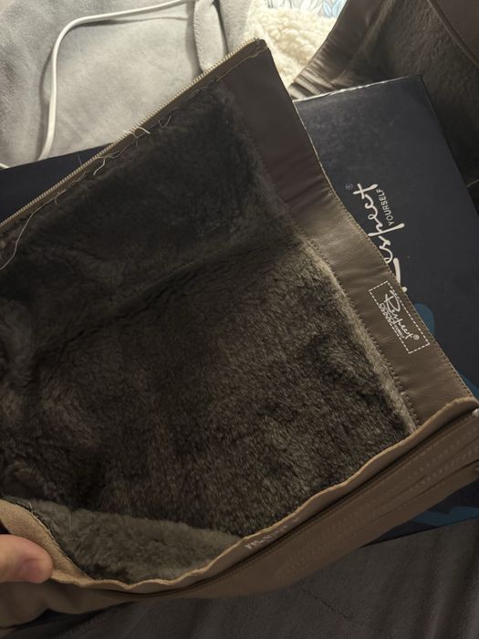 Новые Кожанные Ботинки 38 размер