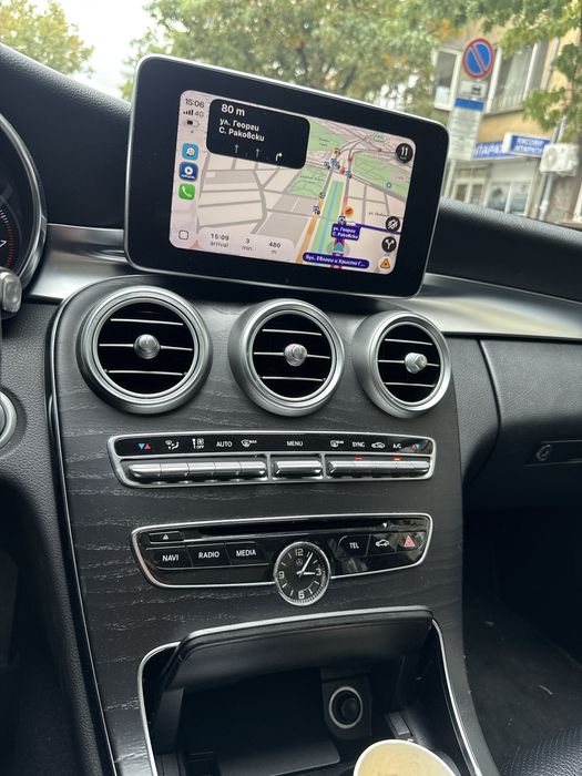 CarPlay/Android Auto модул + монтаж за Mercedes S/C/A/GLC/B/… и други