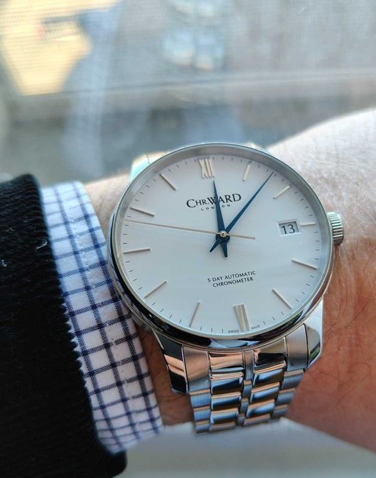 Christopher Ward C9 43mm, 5 days automatic COSC, бартер