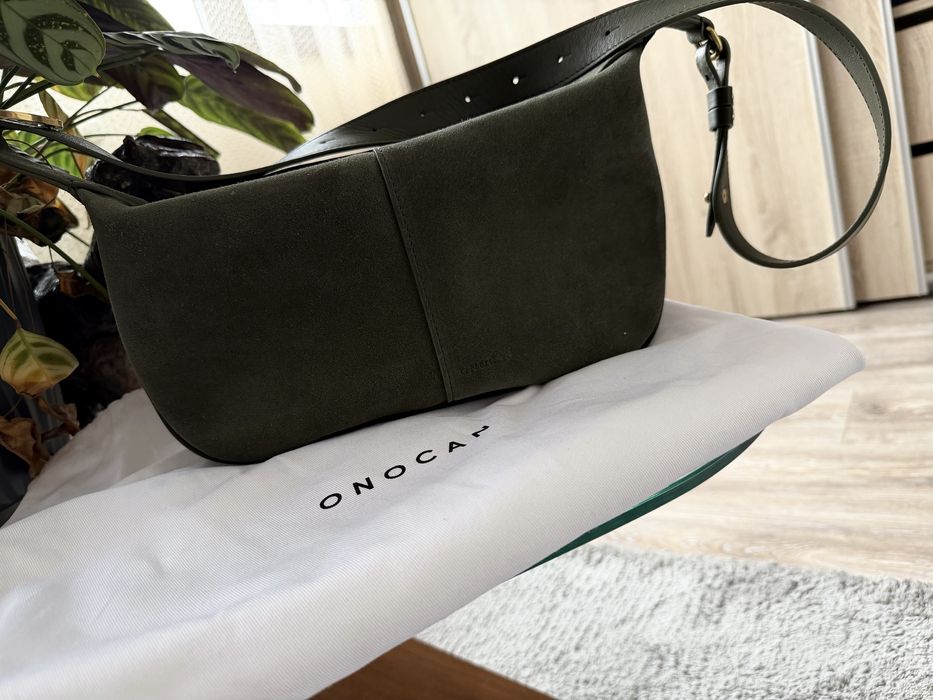 Geantã ONOCAN- OLIVIA Small Velur Verde