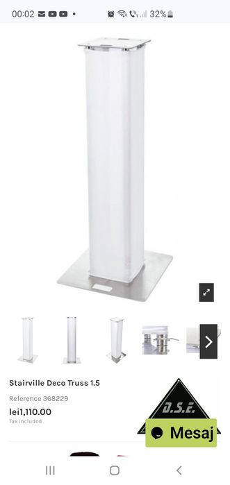 Stairville Deco Truss 1.5m stativ moving head
Stairville Deco Truss 1.