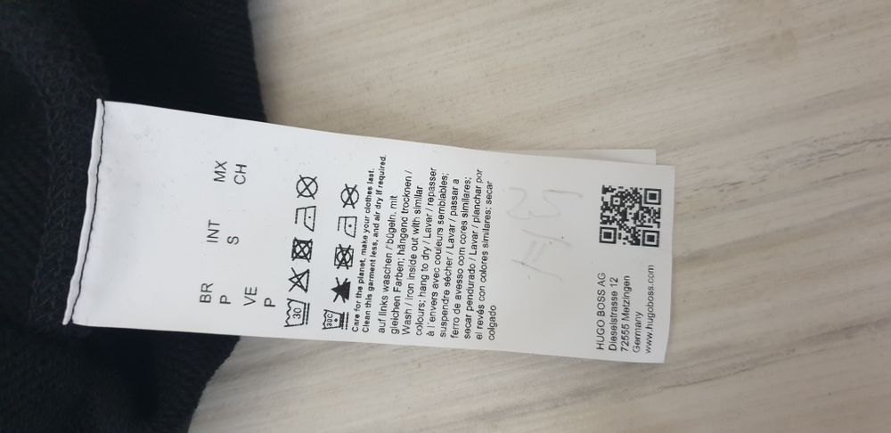 Hugo Boss Weozonehood Mens Hoodie Size S / М ОРИГИНАЛ! Мъжки Суичер!